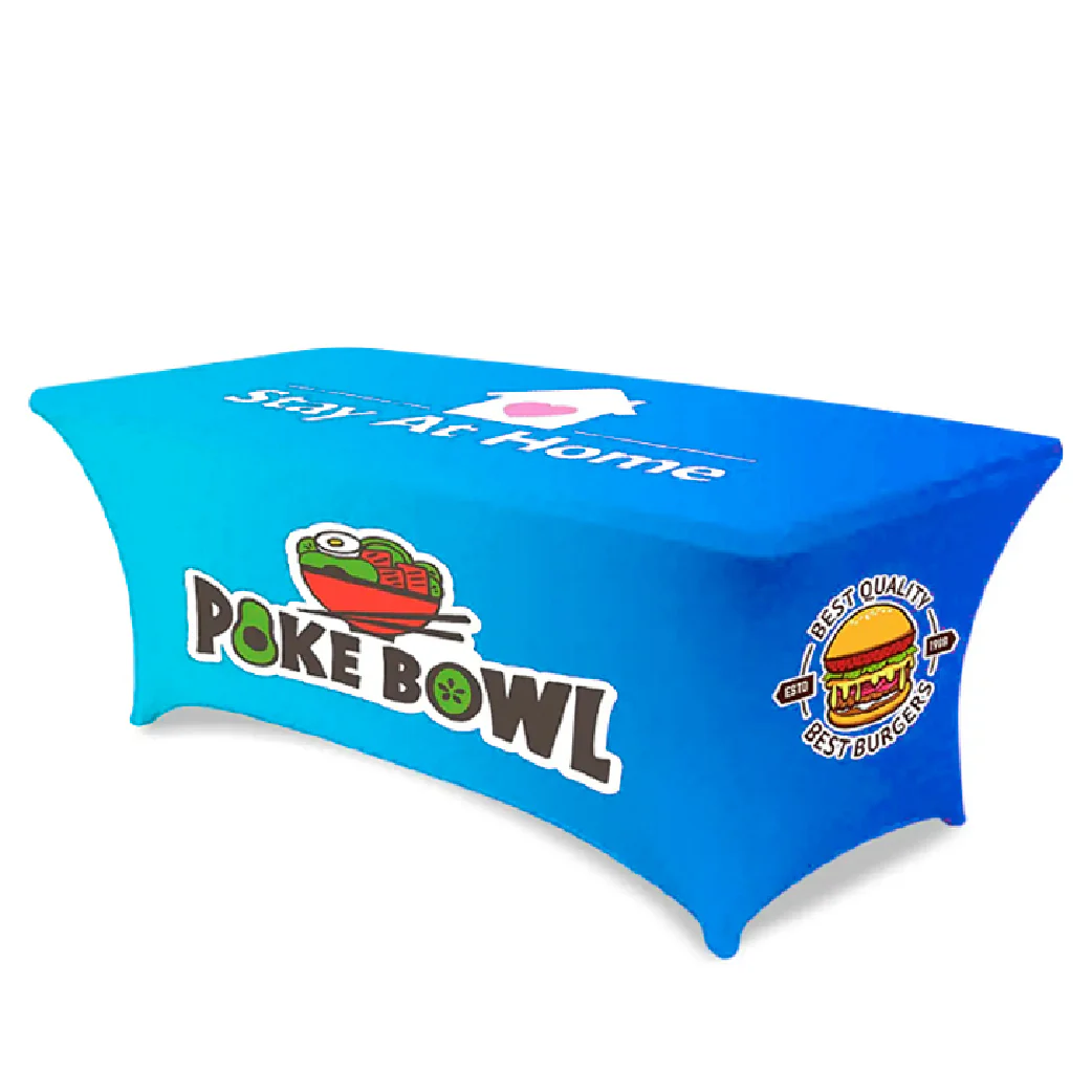 Custom Stretch Table Cover 6FT (Arc-shaped) - Image 3